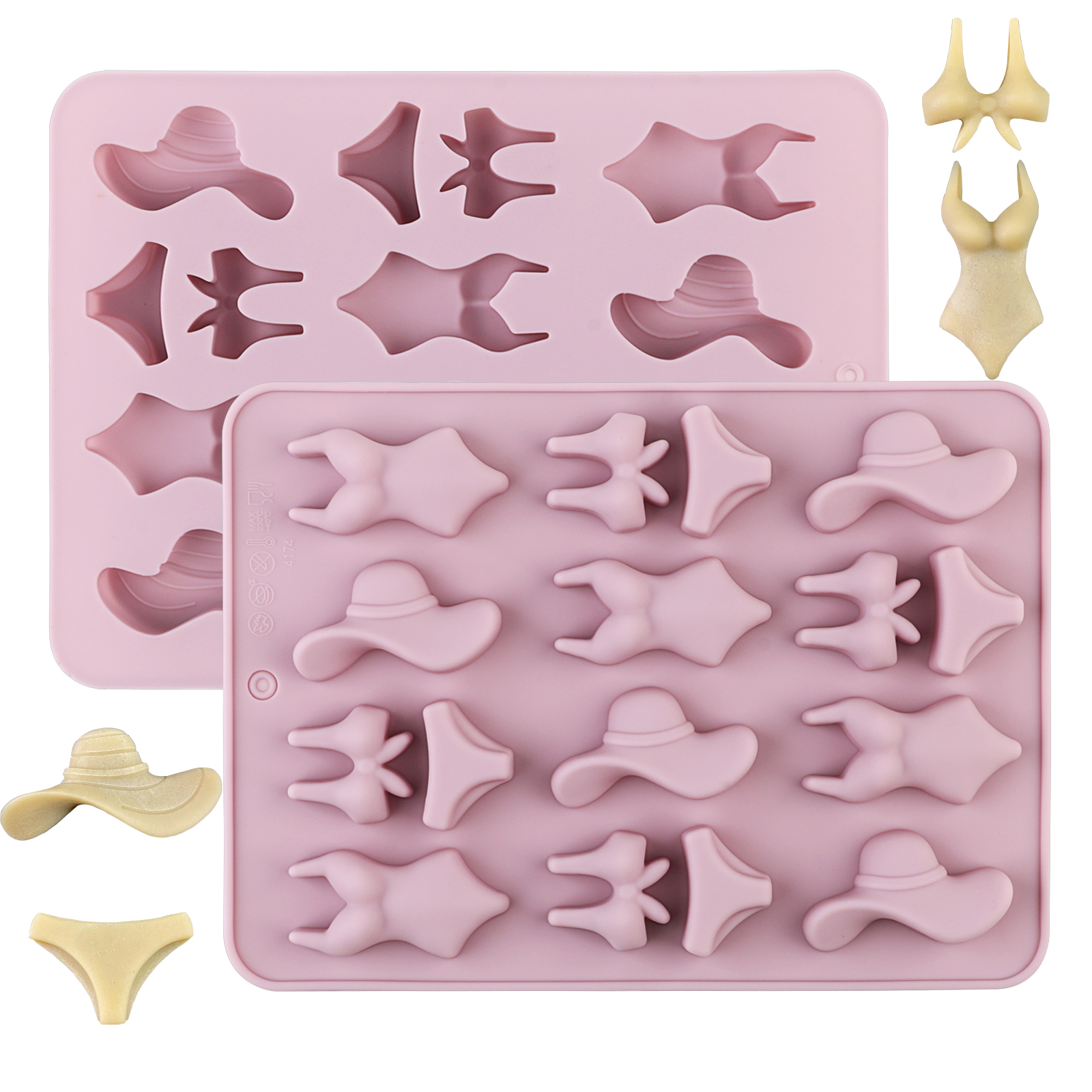Soap Making Utensils - A Summer-Themed Beach Bikini Mold, Swimsuit