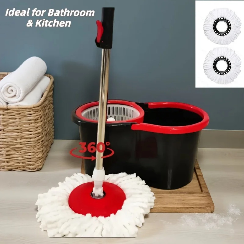 Kraft Soap Label - 360° Spin Mop Bucket Set with