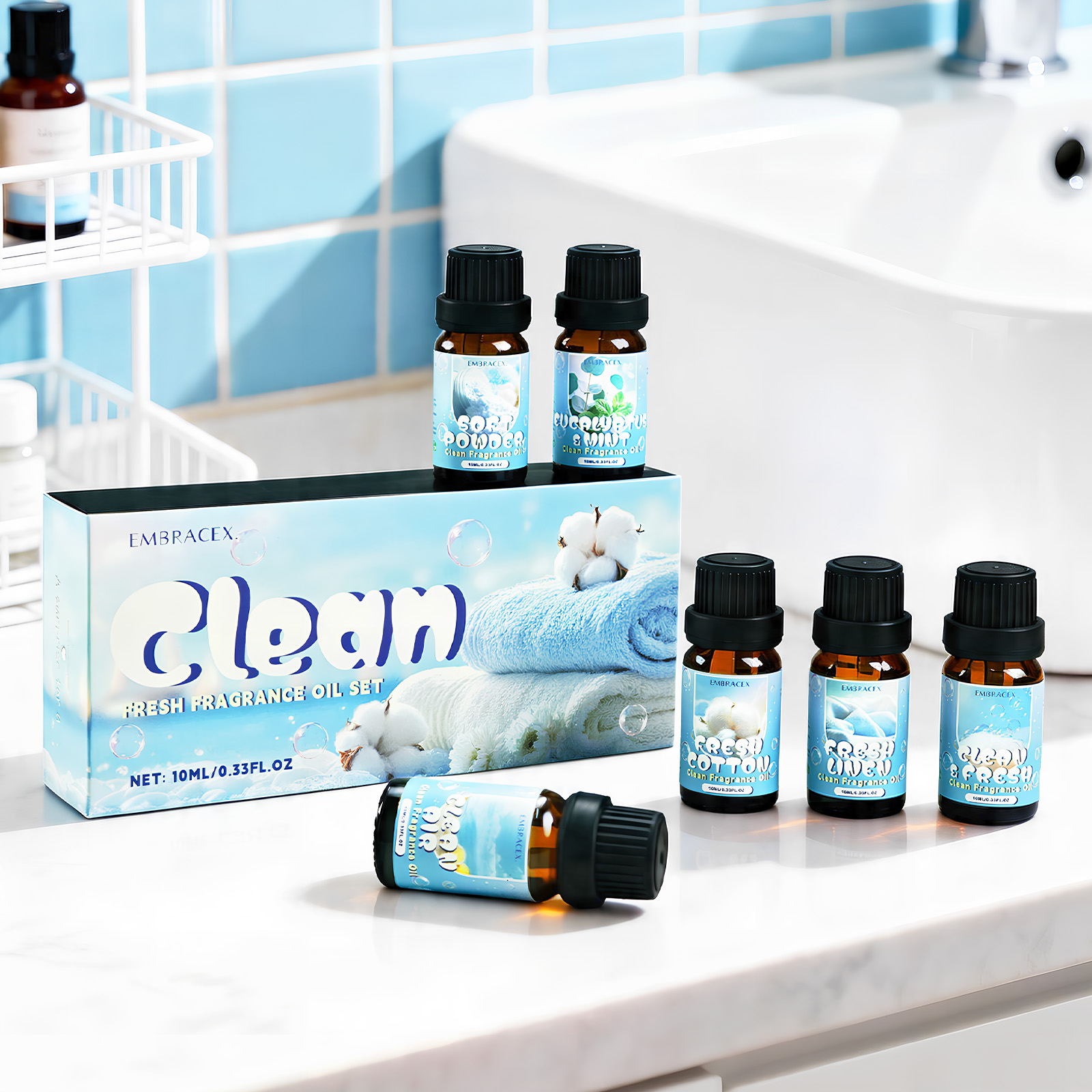 Soap Making Book - 6PC/1PC Clean Essential Oil Gifts Box