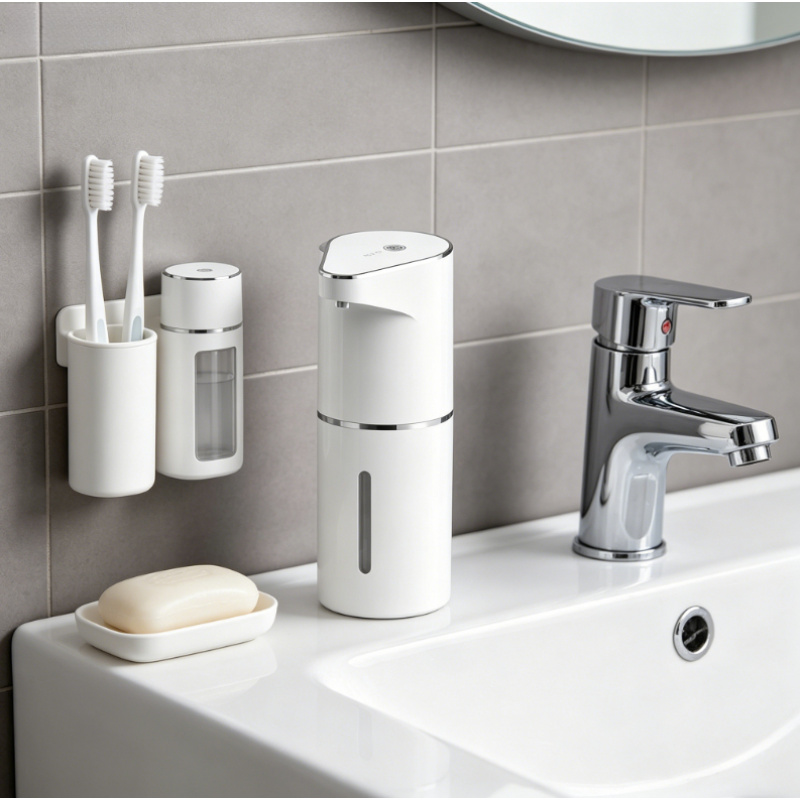 Soap Making Machine At Home - USB Rechargeable Touchless Foam Soap Dispenser,