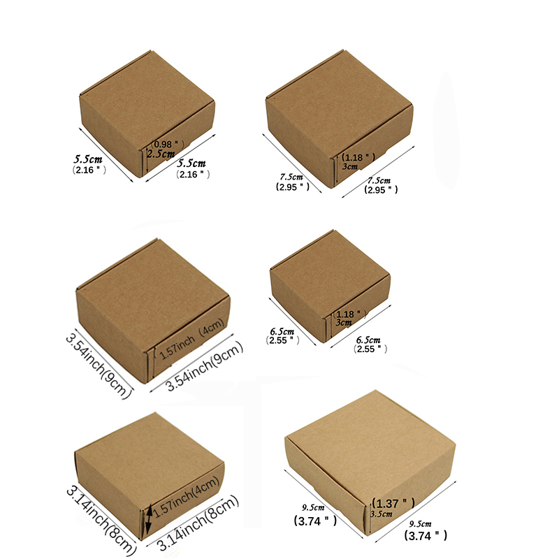 50Pcs Square Window Lollipop K - Kraft Soap Label incelemesi ve fiyatı
