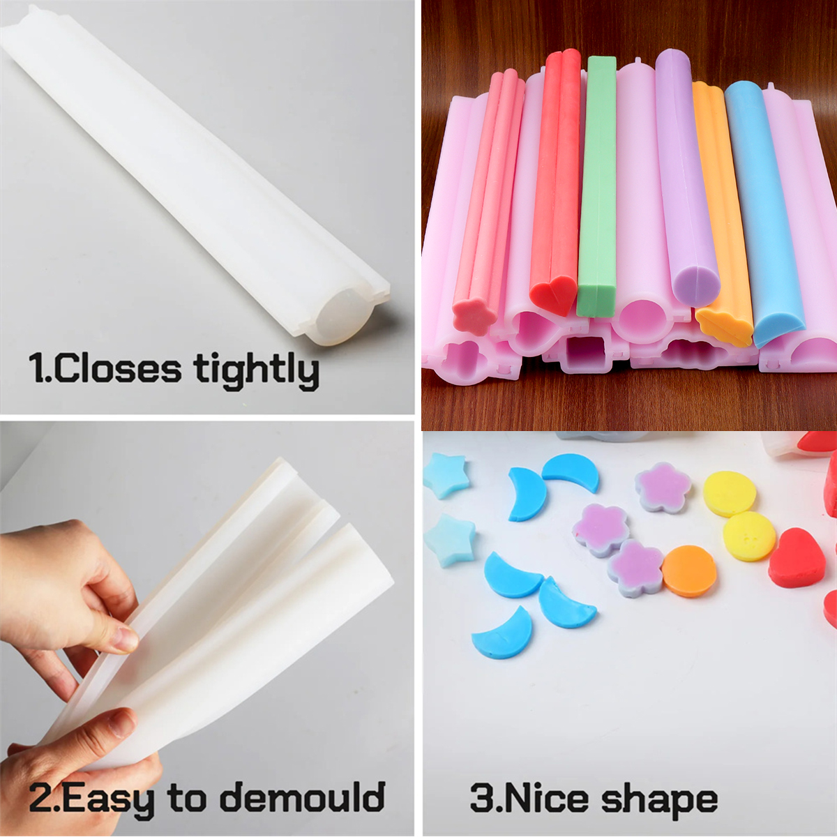 Tube Shape Silicone Soap Molds - Soap Making Youtube incelemesi ve fiyatı