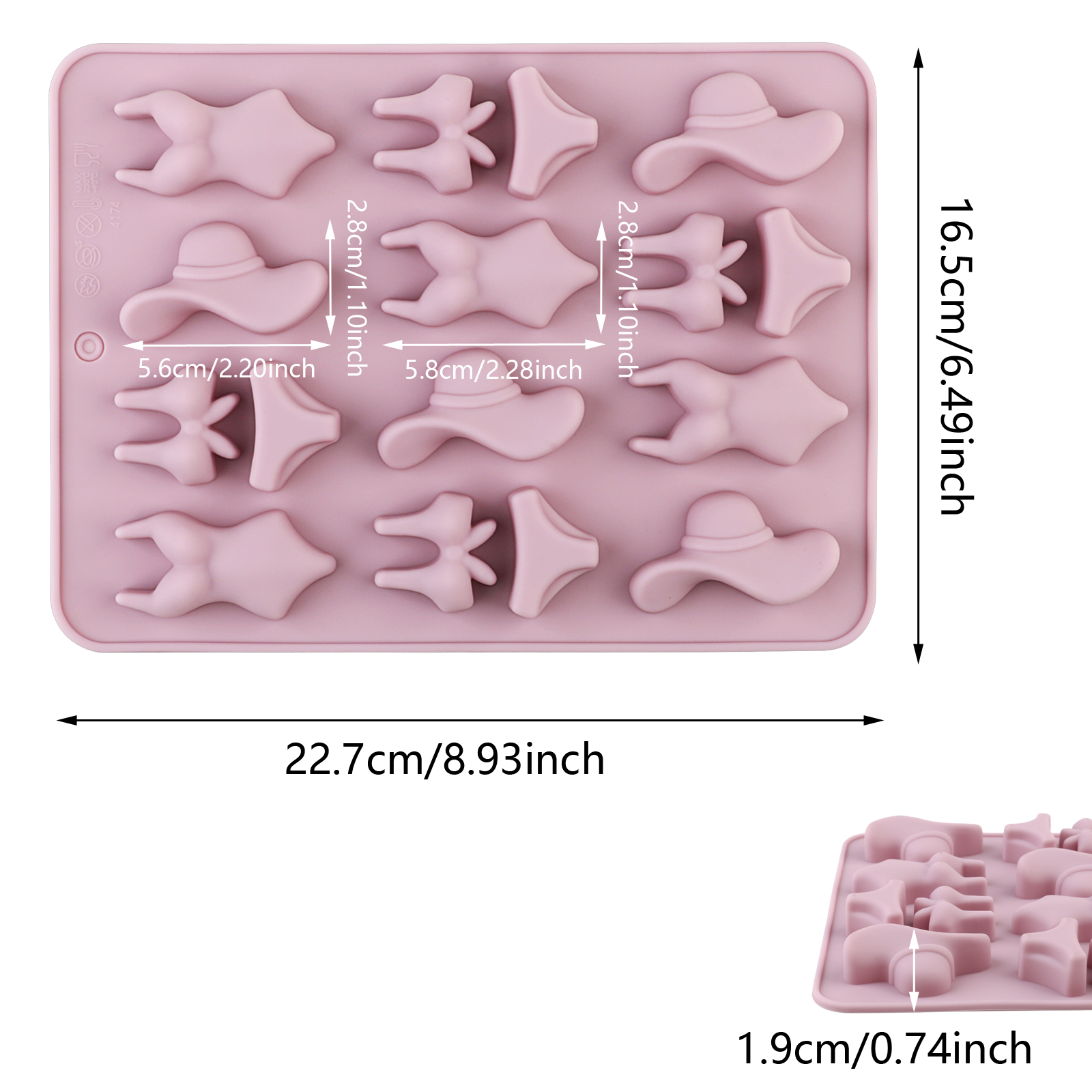 A Summer-Themed Beach Bikini M - Soap Making Utensils incelemesi ve fiyatı