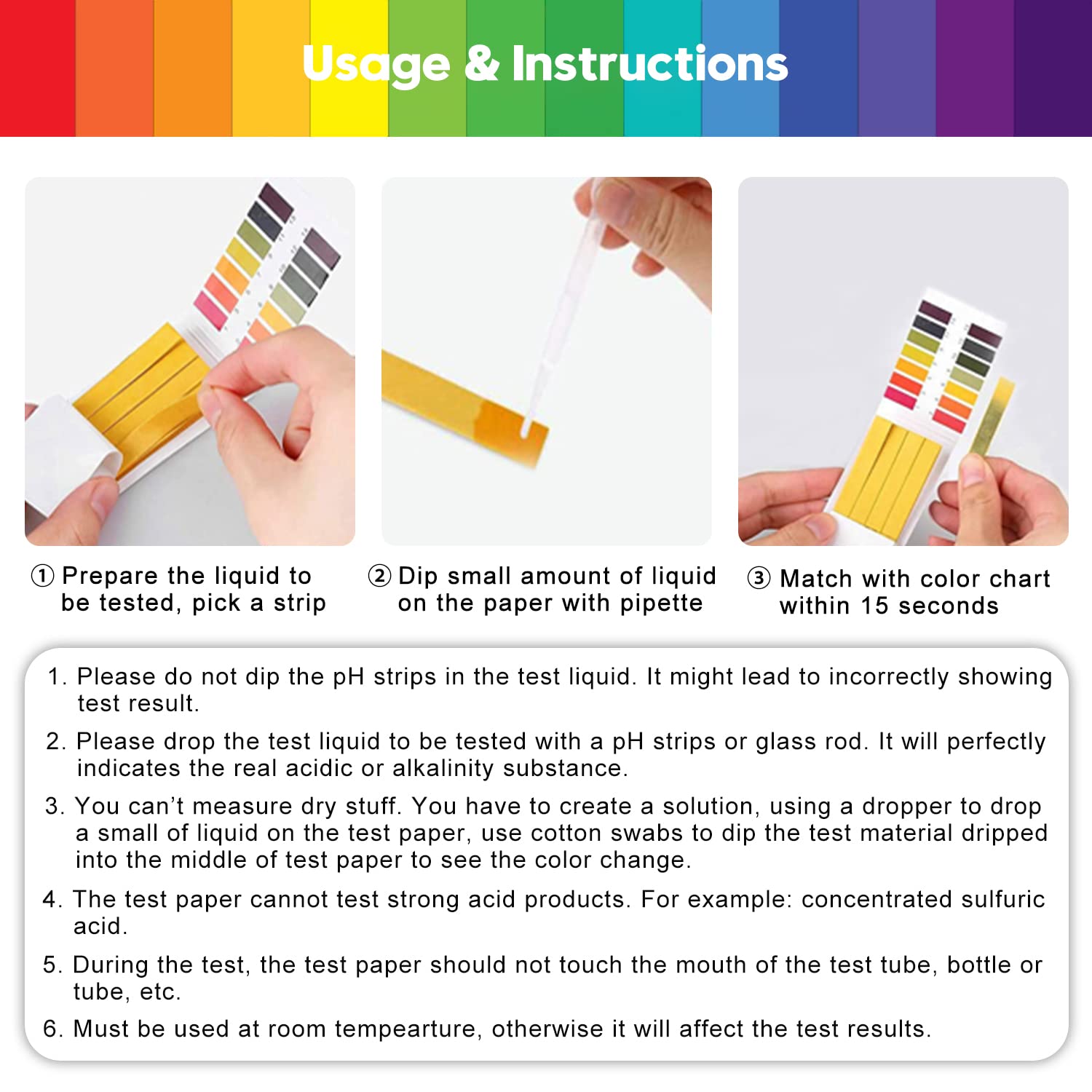 pH Test Strips 1600 Strips Ful - Soap Making Book incelemesi ve fiyatı