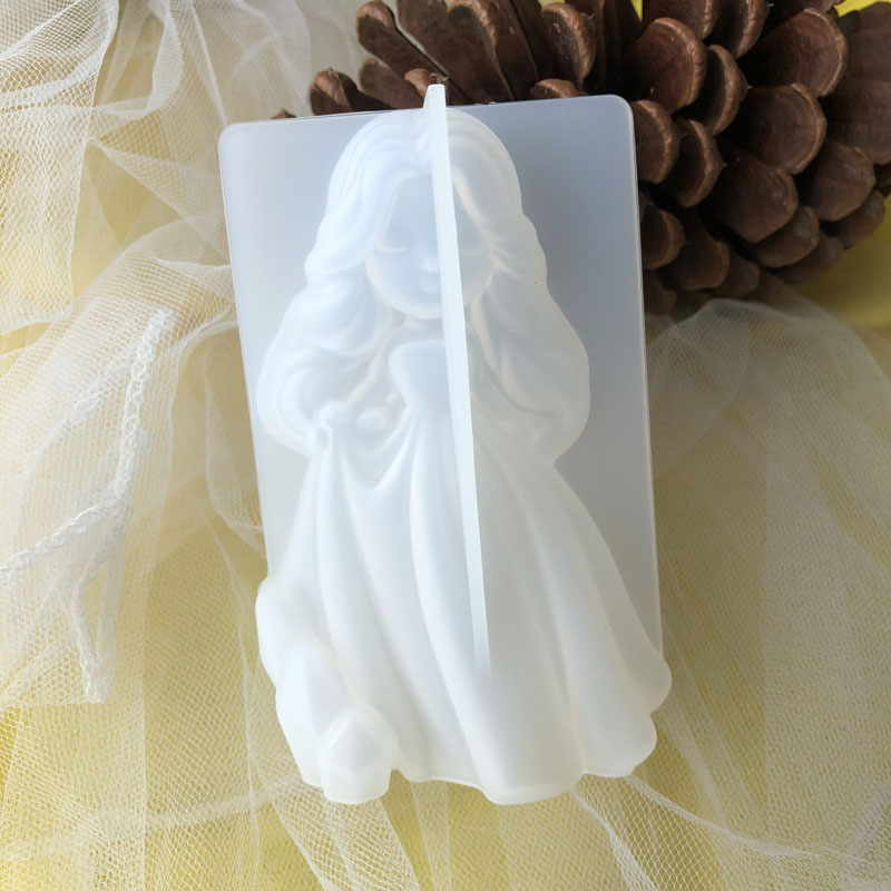 3D Cute Princess Silicone Cand - Soap Making Utensils incelemesi ve fiyatı
