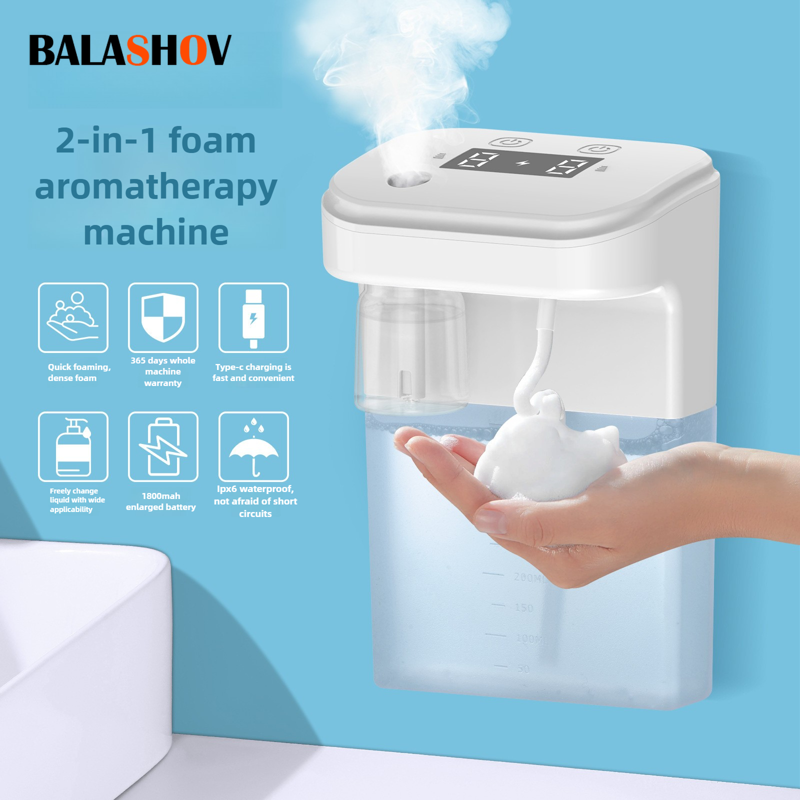 Automatic Soap Dispenser Foam  - Soap Making Machine At Home incelemesi ve fiyatı