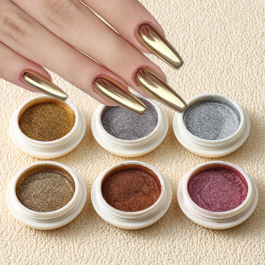 6pc Gold Metallic Mirror Glitt - Mica Powder Colorant incelemesi ve fiyatı