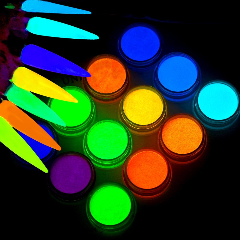 12pcs/Set Phosphor Luminous Po - Mica Powder Colorant incelemesi ve fiyatı