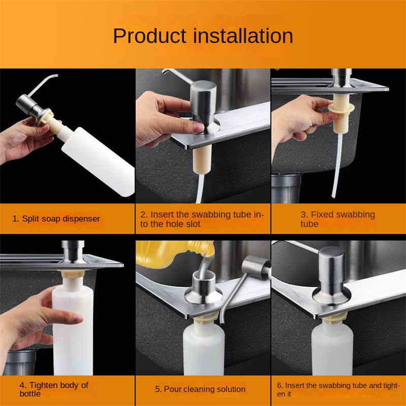 Stainless Steel Sink Soap Disp - Soap Making Machine At Home incelemesi ve fiyatı