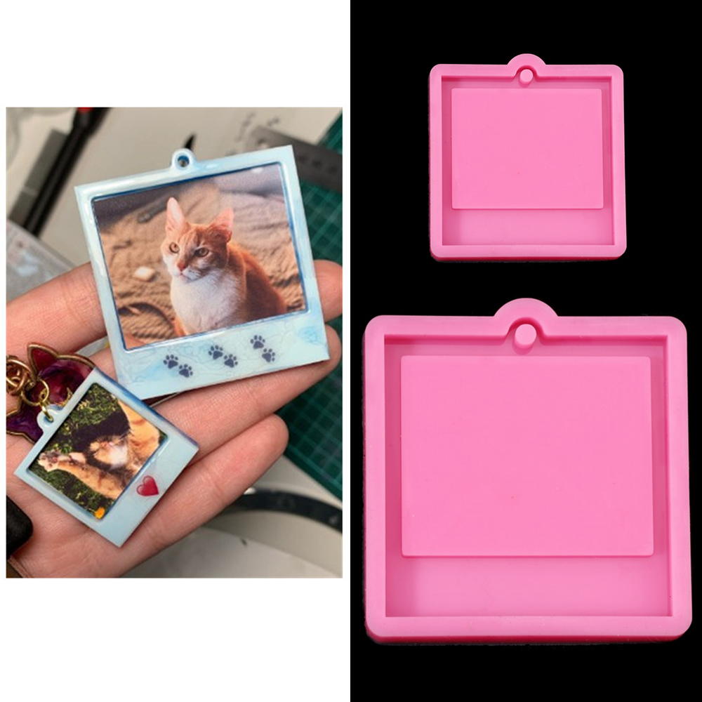 Photo Frame Epoxy Resin Keycha - Soap Making Utensils incelemesi ve fiyatı