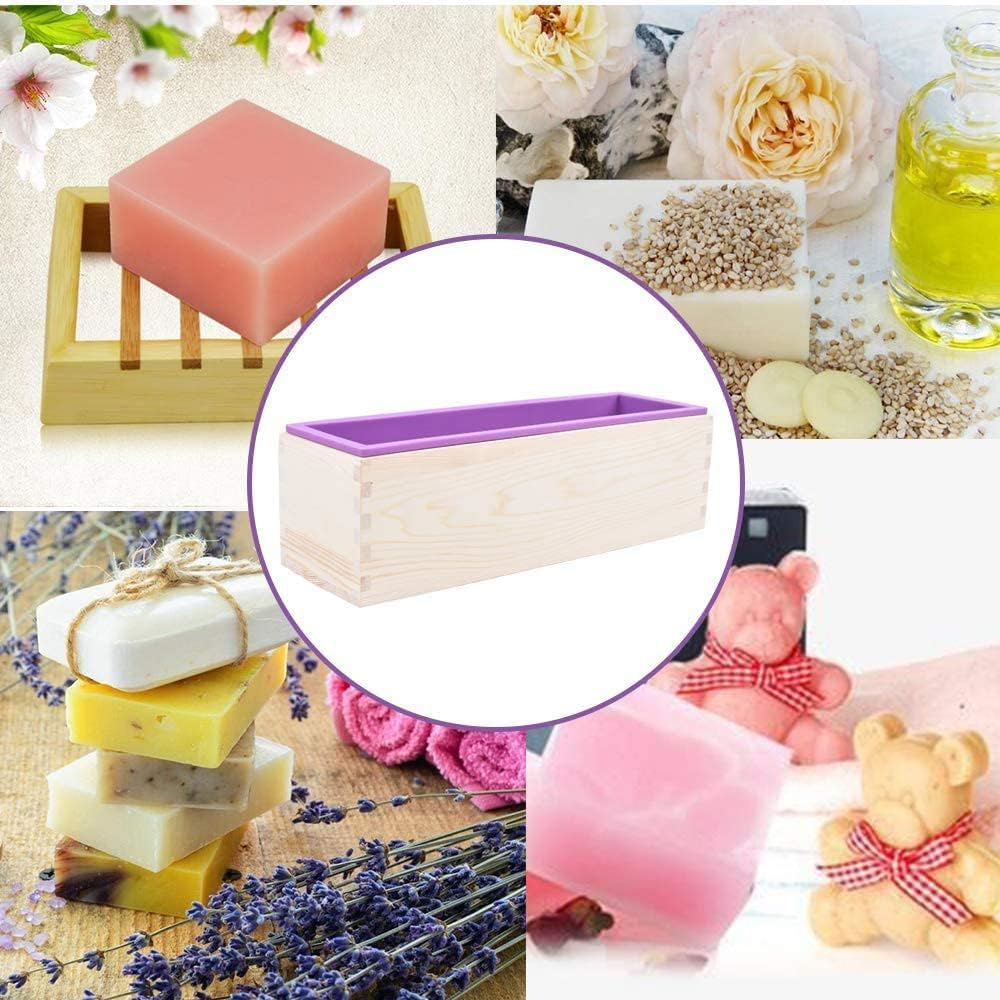 1.2L Wooden Box Soap Mold Maki - Soap Making Book incelemesi ve fiyatı