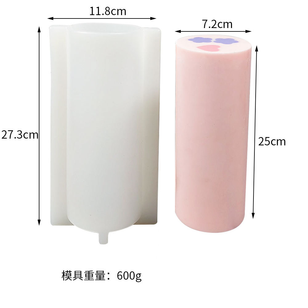 Big Cylinder Handmade Soap Mou - Soap Making Youtube incelemesi ve fiyatı