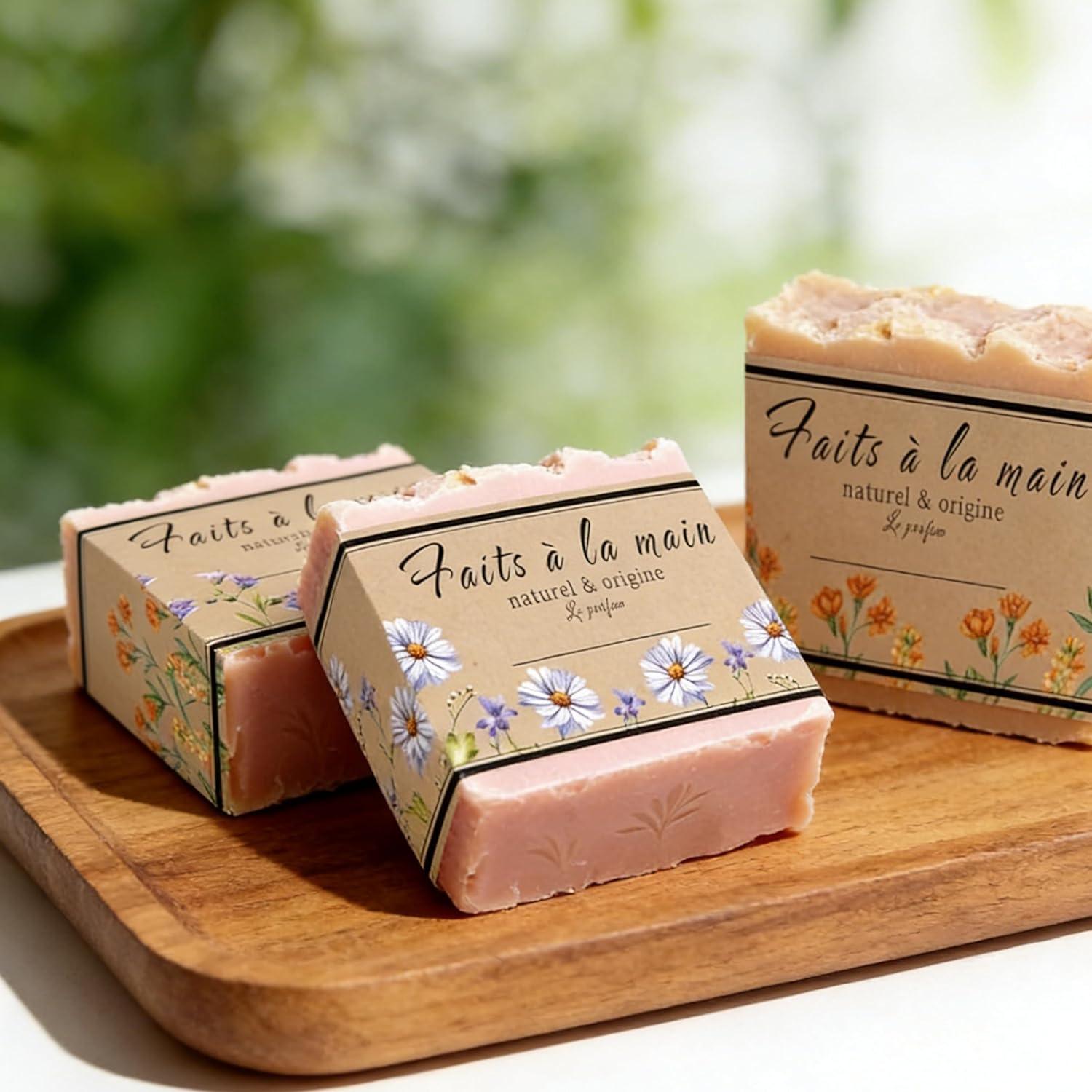 120pcs Soap Wrappers Labels 8. - Kraft Soap Label incelemesi ve fiyatı