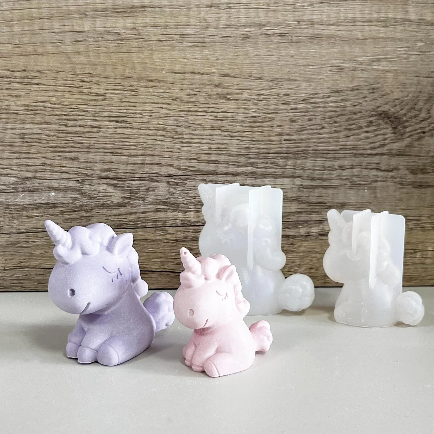 3D Geometric Silicone Unicorn  - Soap Making Utensils incelemesi ve fiyatı
