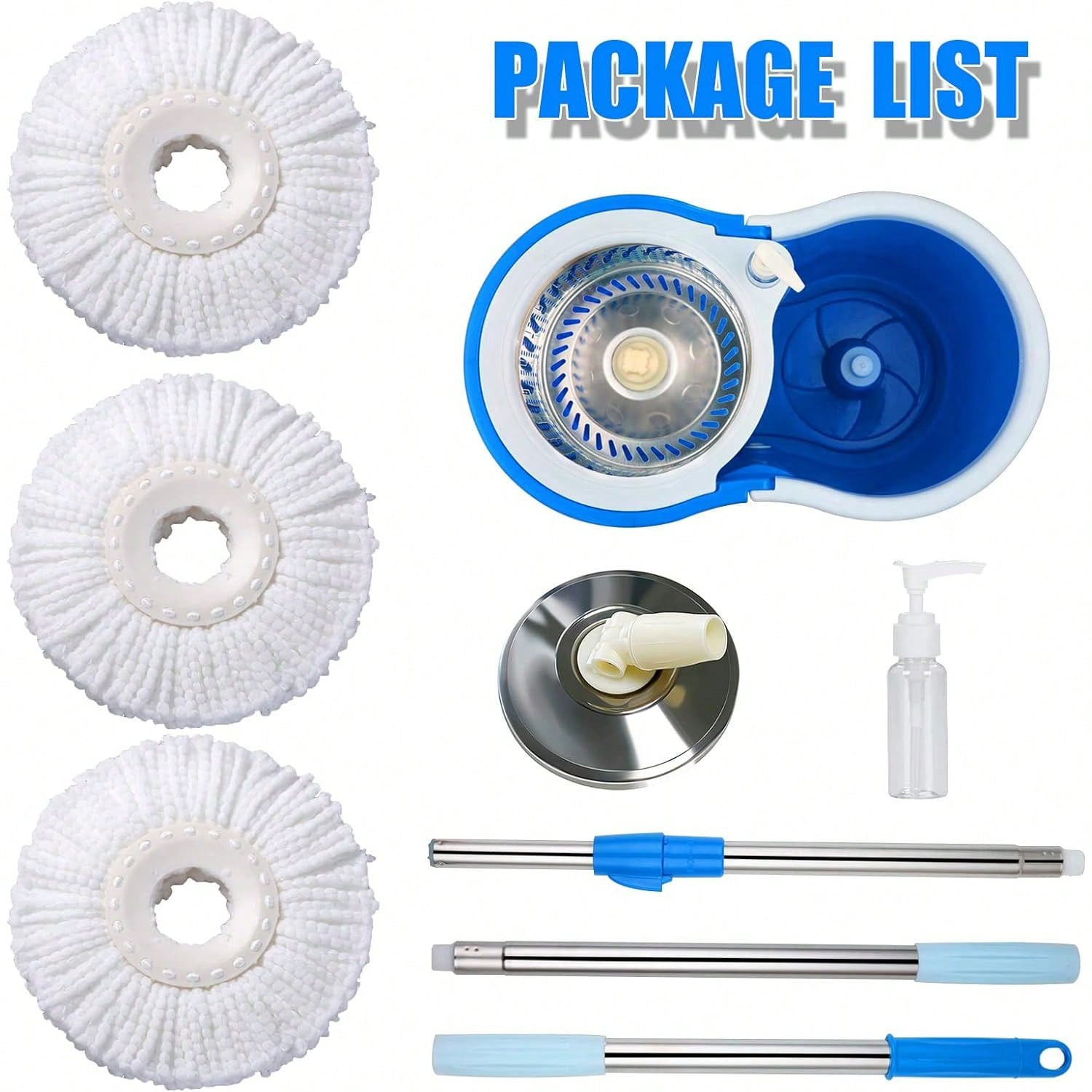 Spin Mop Bucket Set with Soap  - Kraft Soap Label incelemesi ve fiyatı