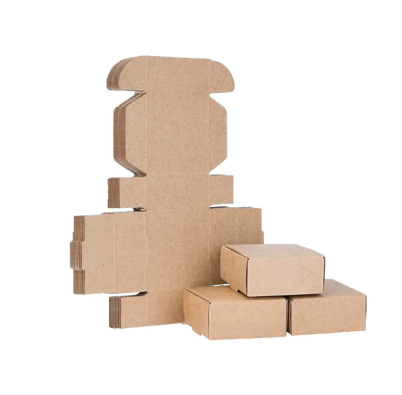 20/50PCS Kraft Paper Gift Boxe - Kraft Soap Label incelemesi ve fiyatı
