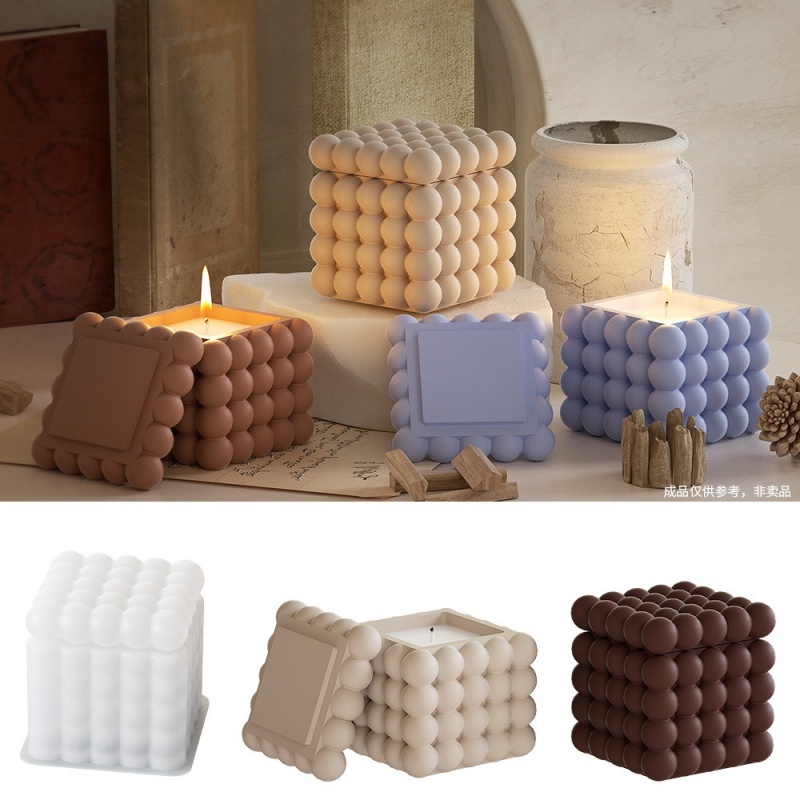 DIY 3D Bubble Cube Candle Sili - Soap Making Book incelemesi ve fiyatı