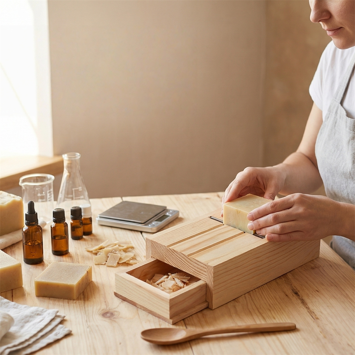 Soap Planer Cutter Drawer Box  - Soap Making Book incelemesi ve fiyatı