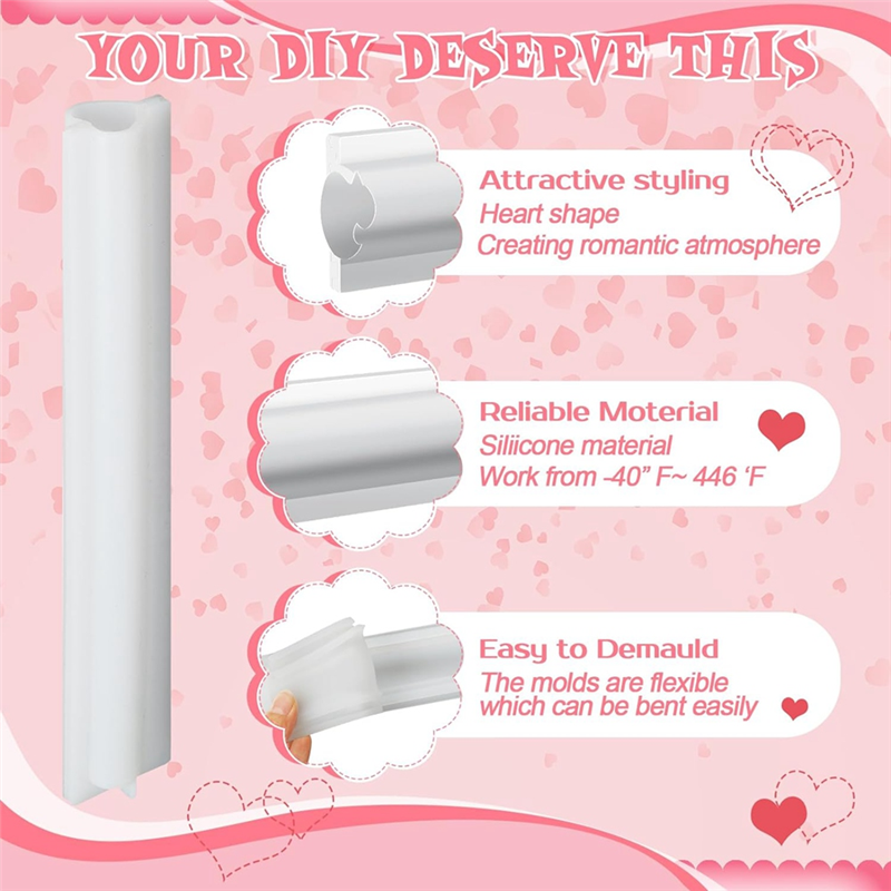 6 Piece Long Tube Silicone Mol - Soap Making Youtube incelemesi ve fiyatı