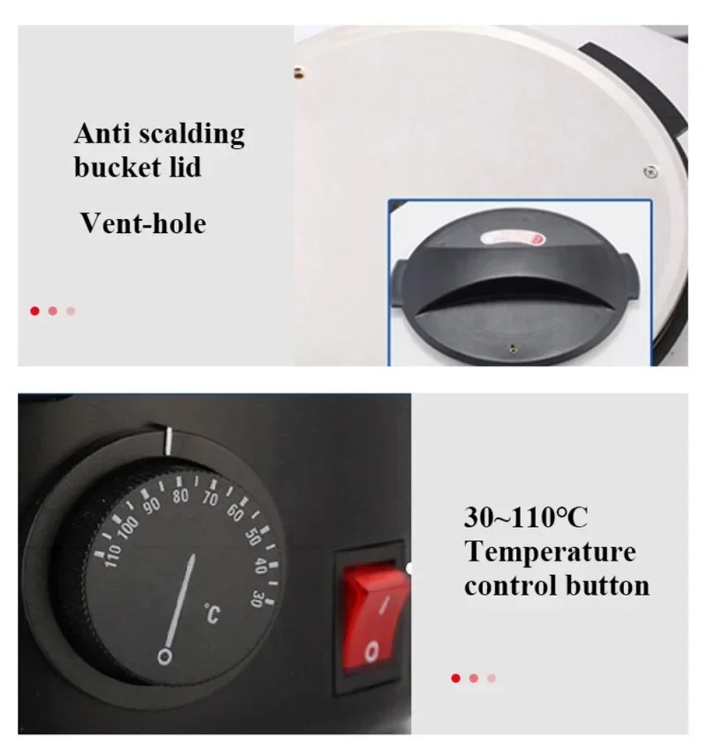 6/8/10L Electric Wax Melting P - Soap Making Double Boiler incelemesi ve fiyatı