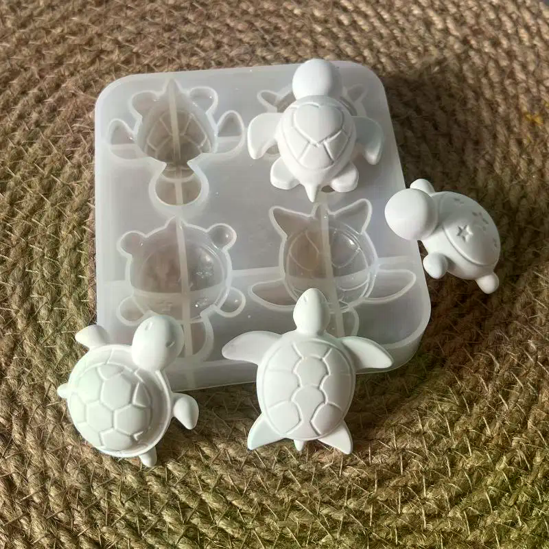 Four Turtles Plaster Silicone  - Soap Making Utensils incelemesi ve fiyatı