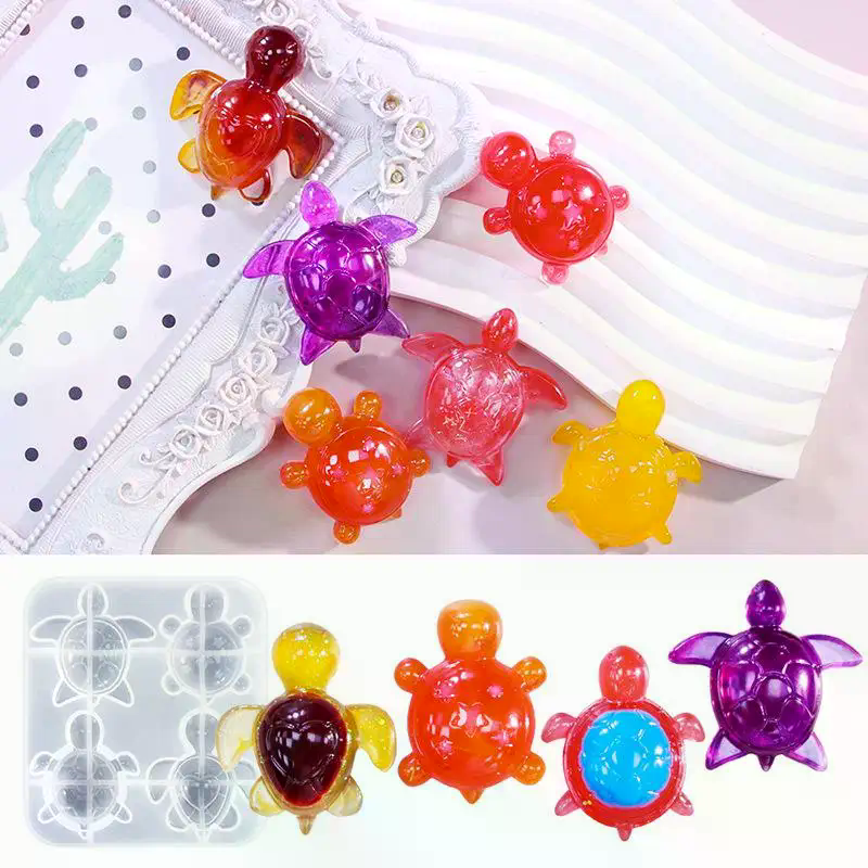 Four Turtles Plaster Silicone  - Soap Making Utensils incelemesi ve fiyatı