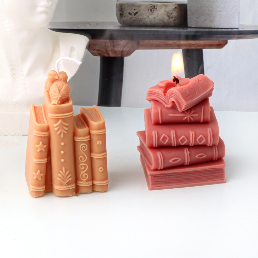 3D Books Silicone Candle Molds - Soap Making Book incelemesi ve fiyatı