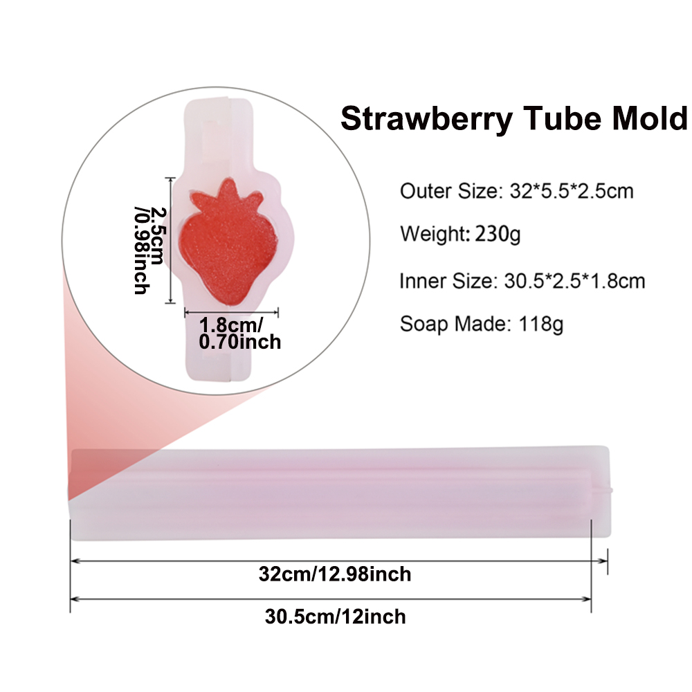 Silicone Tube Mold Star Heart  - Soap Making Youtube incelemesi ve fiyatı