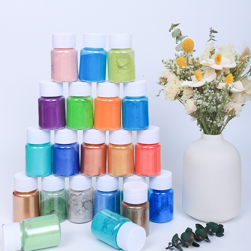 20ml-54colors Slim Pearl Nail  - Mica Powder Colorant incelemesi ve fiyatı
