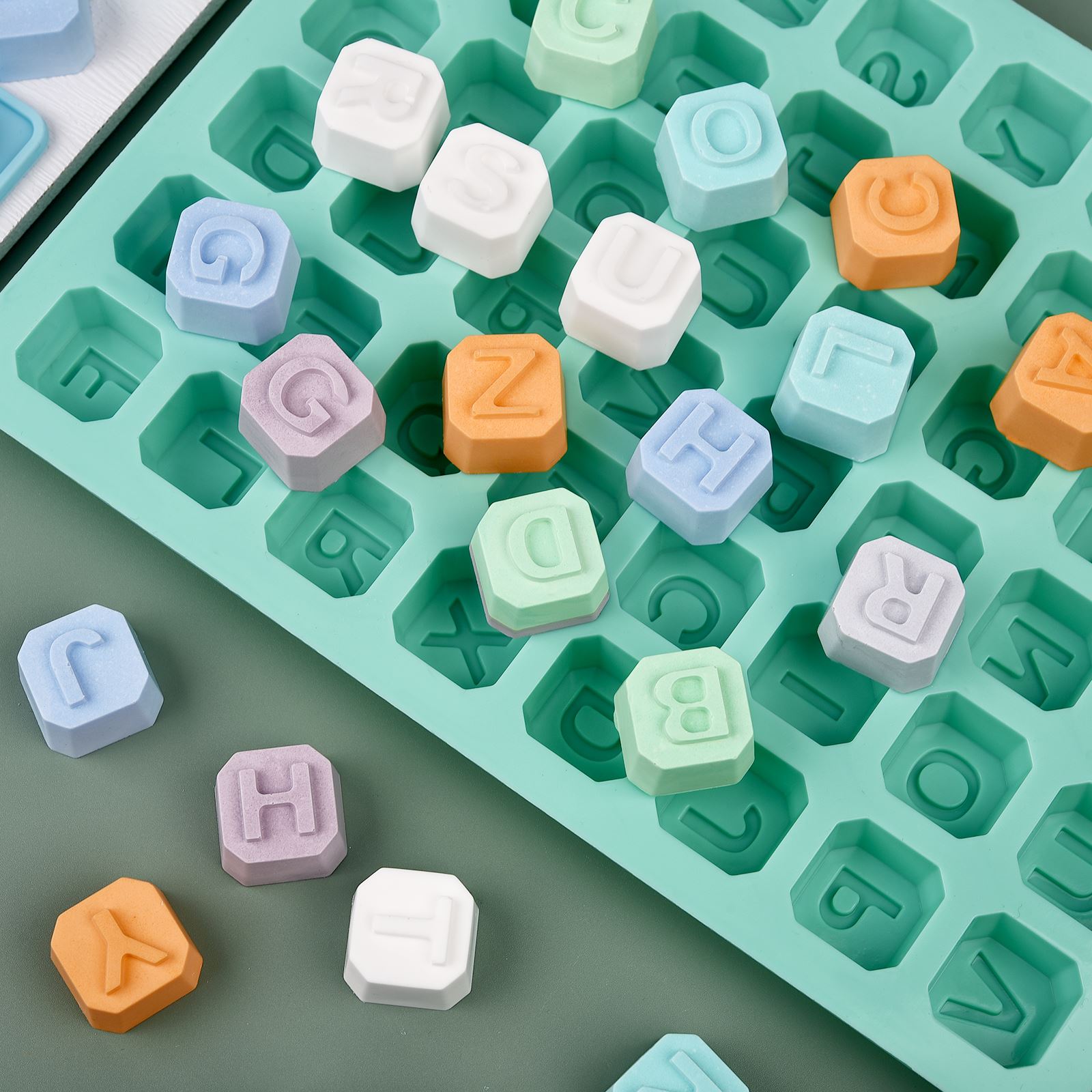 48 Letter Enghish Alphabet let - Soap Making Utensils incelemesi ve fiyatı