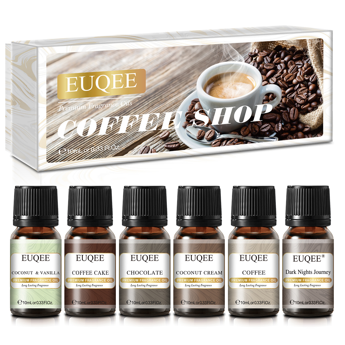 EUQEE 6pcs Fragrance Oils Set  - Soap Making Book incelemesi ve fiyatı