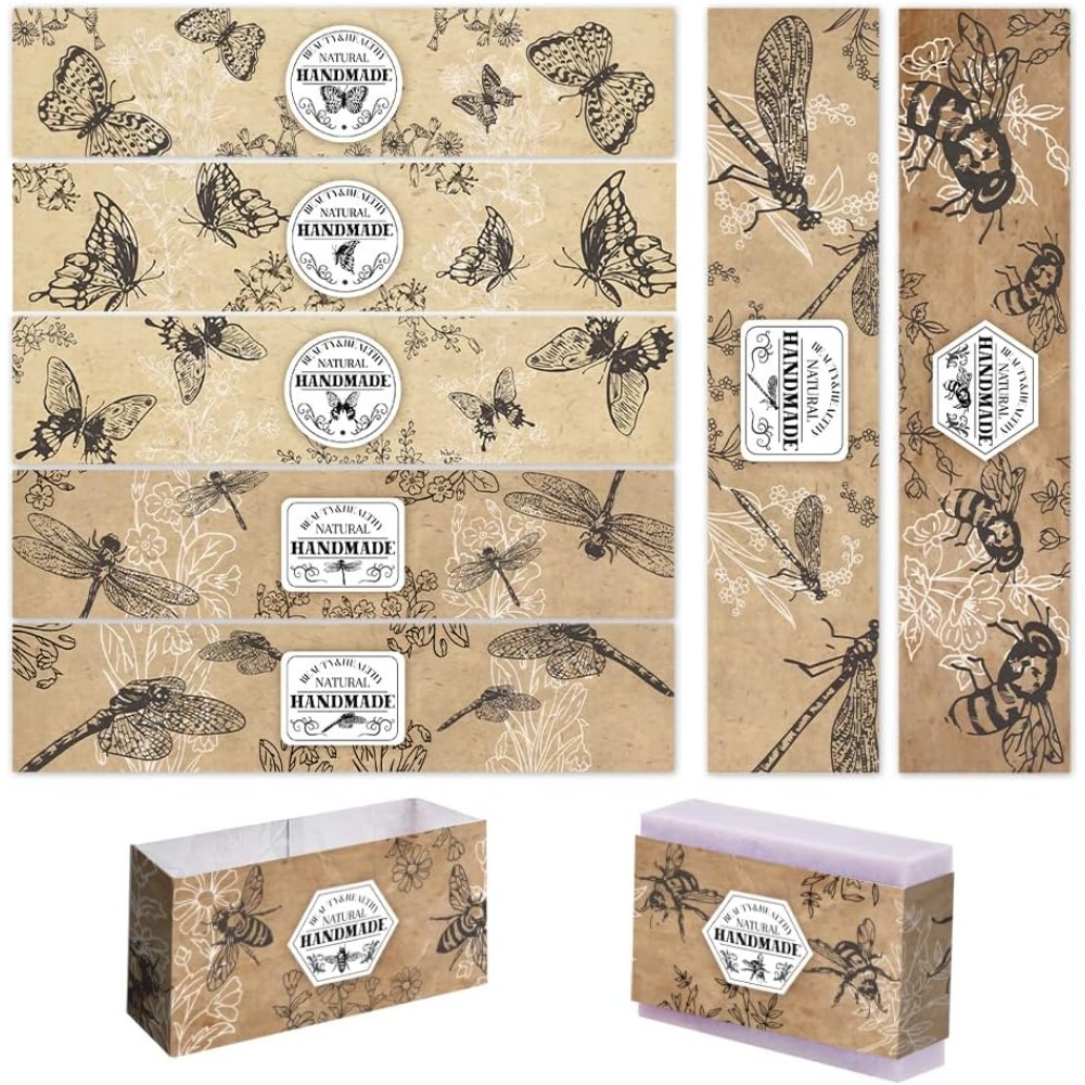 90PCS Soap Packaging Paper 9 S - Kraft Soap Label incelemesi ve fiyatı
