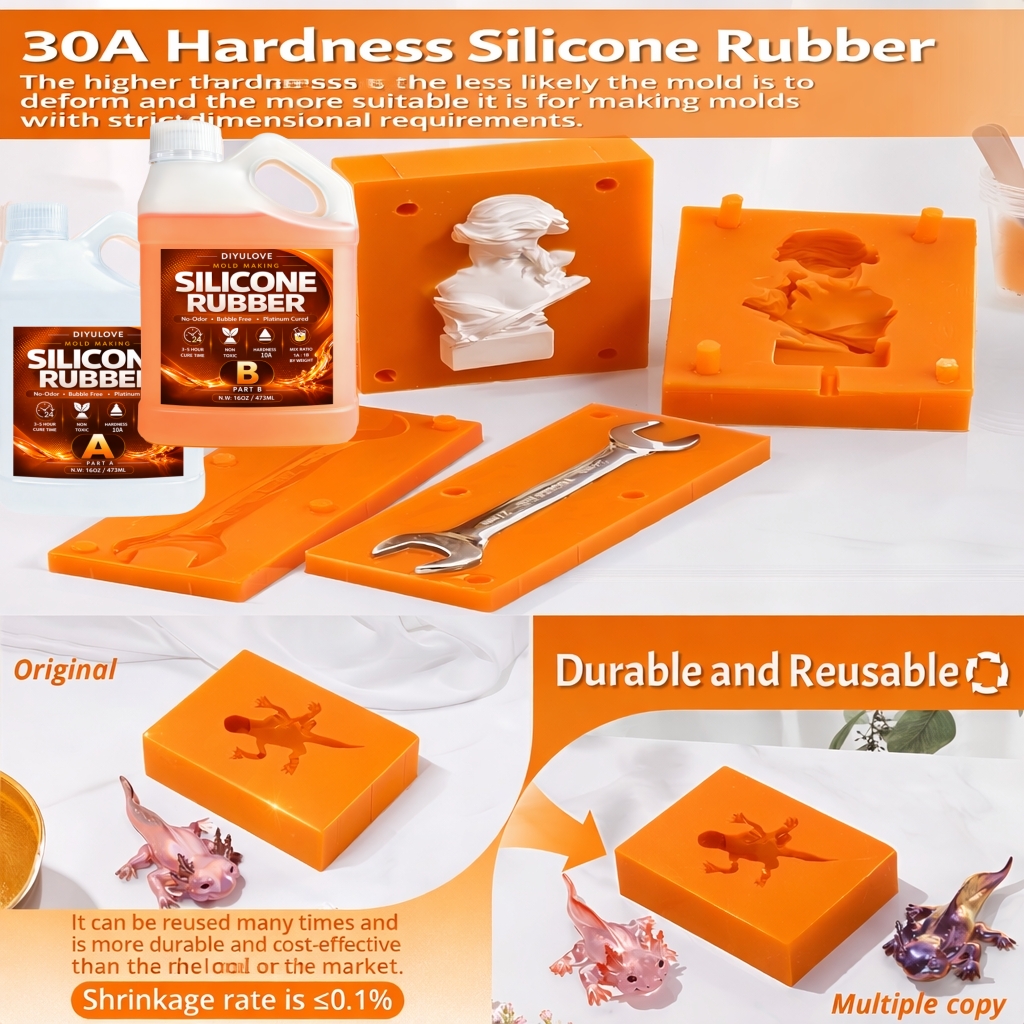 Liquid Silicone Rubber Kit,Hig - Soap Making Utensils incelemesi ve fiyatı