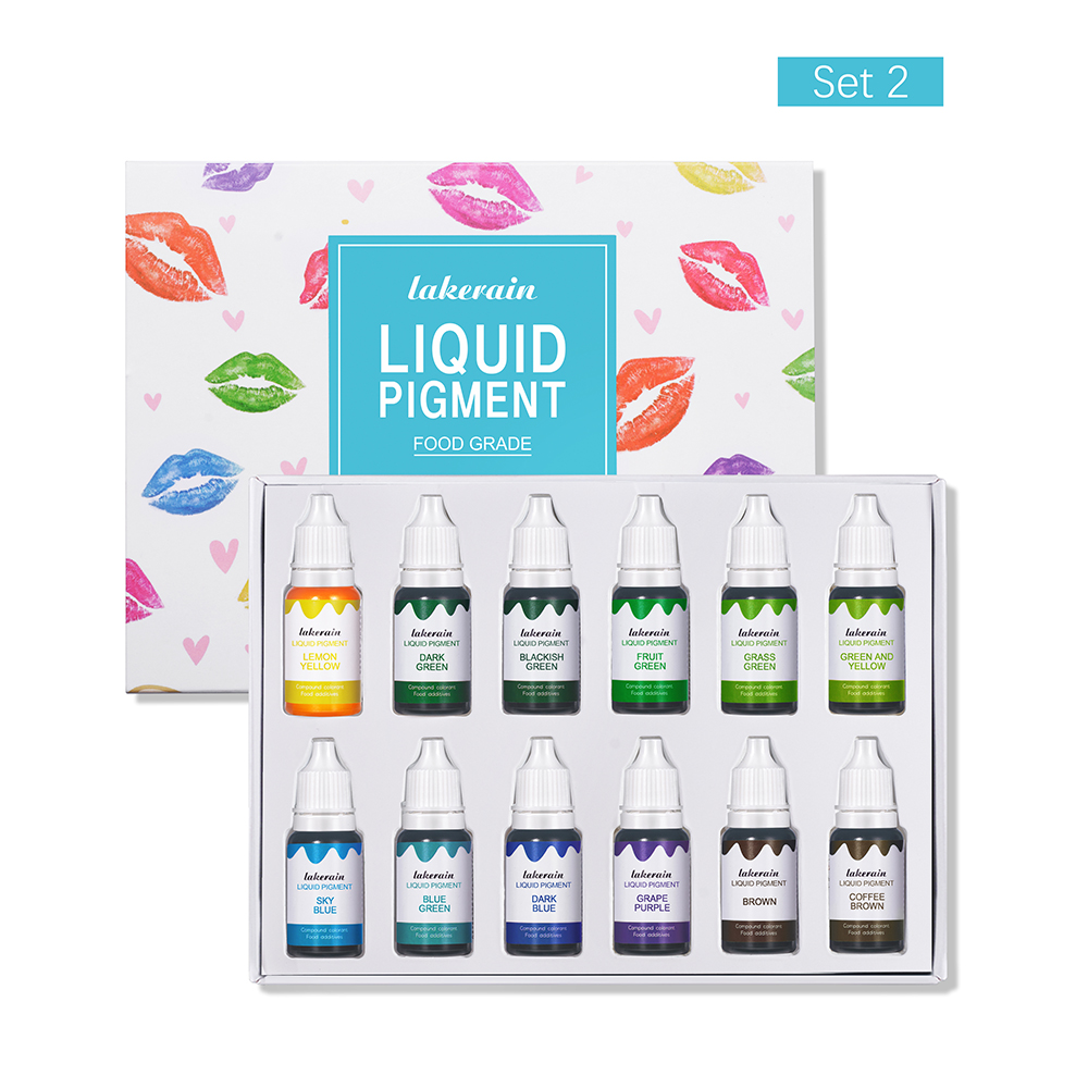12pcs/Set DIY Liquid Pigment K - Soap Making Using Soap Base incelemesi ve fiyatı
