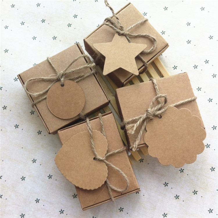 100PCS 350GSM Thick Kraft Pape - Kraft Soap Label incelemesi ve fiyatı