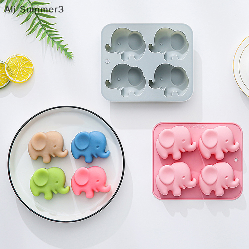 4-hole Baby Elephant Silicone  - Soap Making Utensils incelemesi ve fiyatı