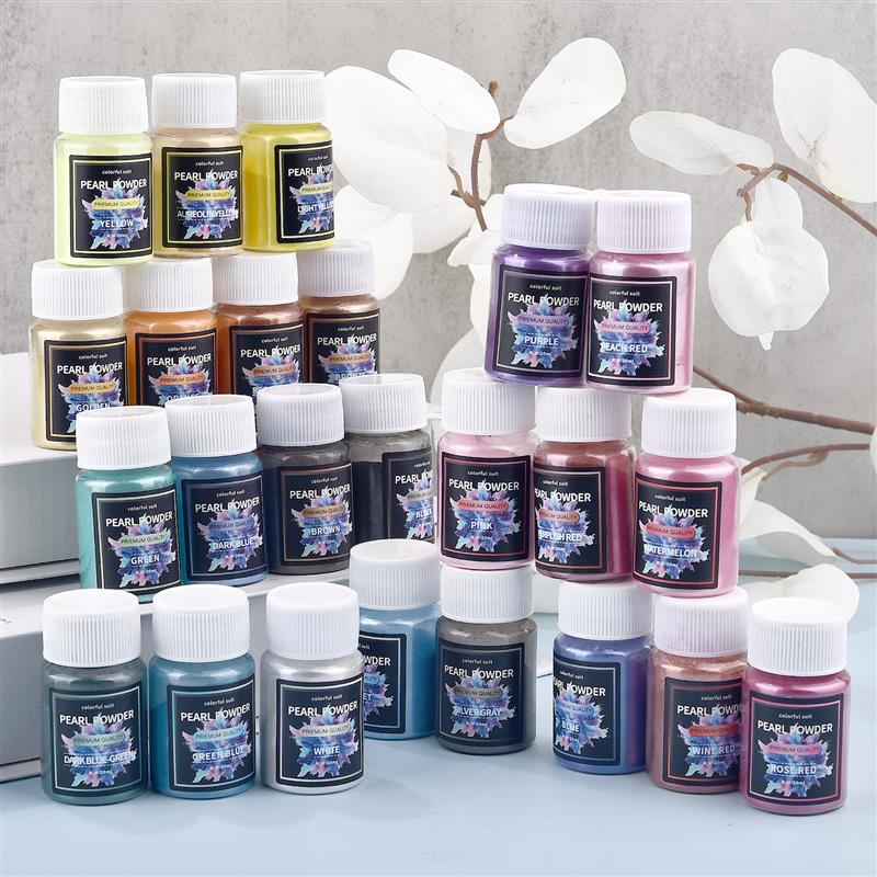 6/24/30Colors Epoxy Resin Dye  - Mica Powder Colorant incelemesi ve fiyatı