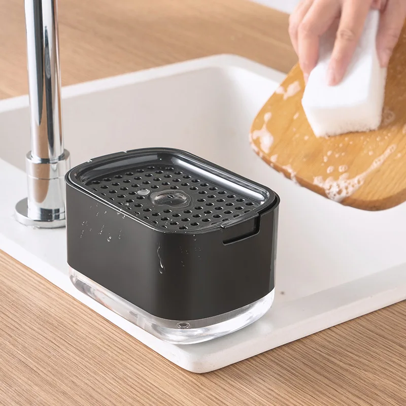 Soap Dispenser With Sponge Hol - Soap Making Machine At Home incelemesi ve fiyatı