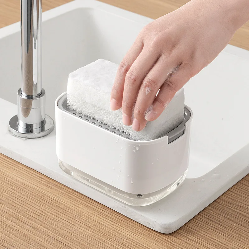 Soap Dispenser With Sponge Hol - Soap Making Machine At Home incelemesi ve fiyatı
