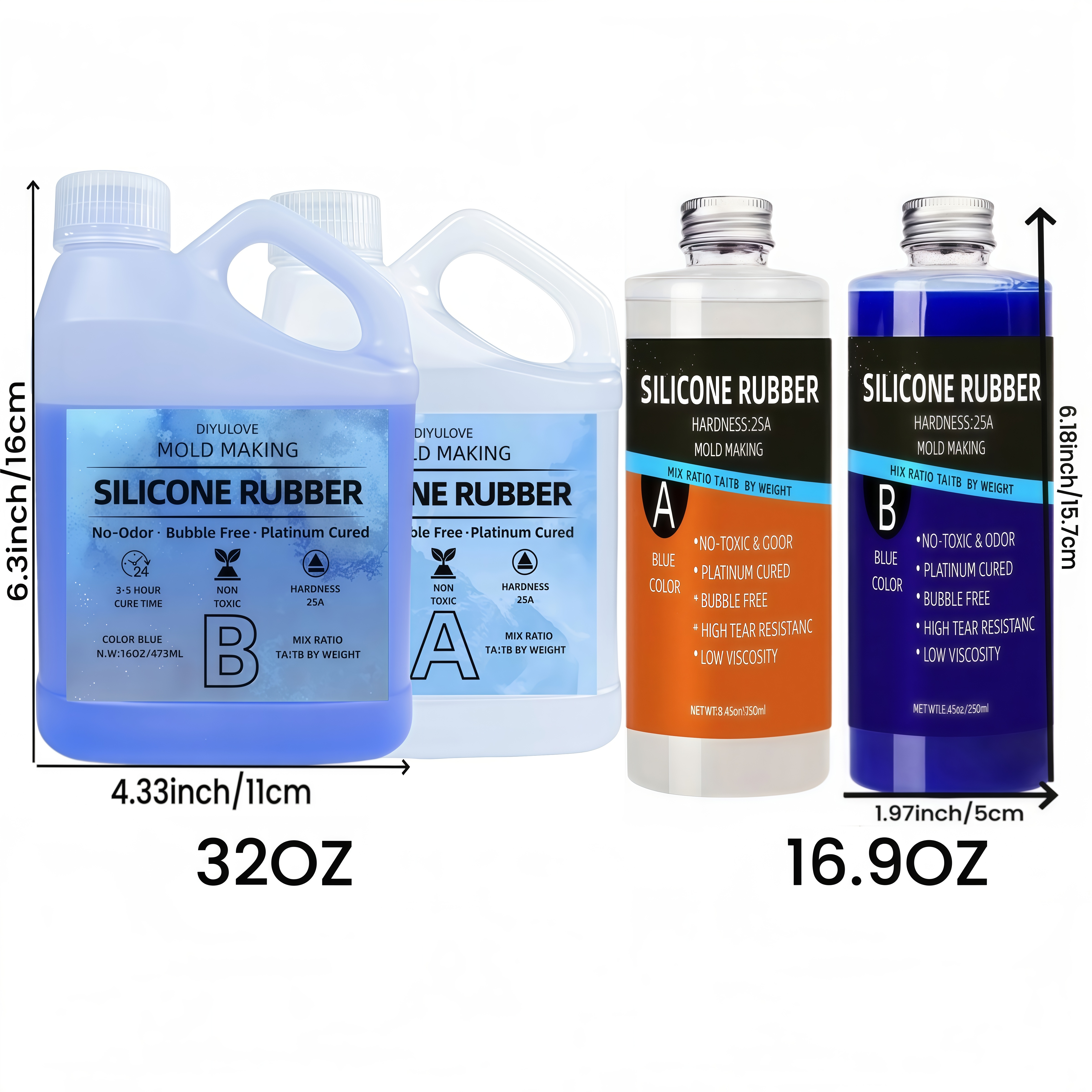 32oz High-Performance Silicone - Soap Making Utensils incelemesi ve fiyatı
