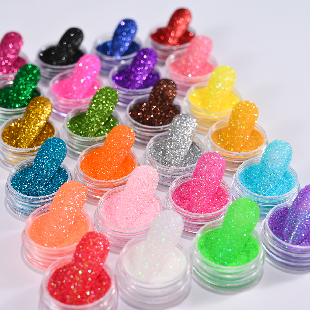 24Colors/Set Holographic Nail  - Mica Powder Colorant incelemesi ve fiyatı