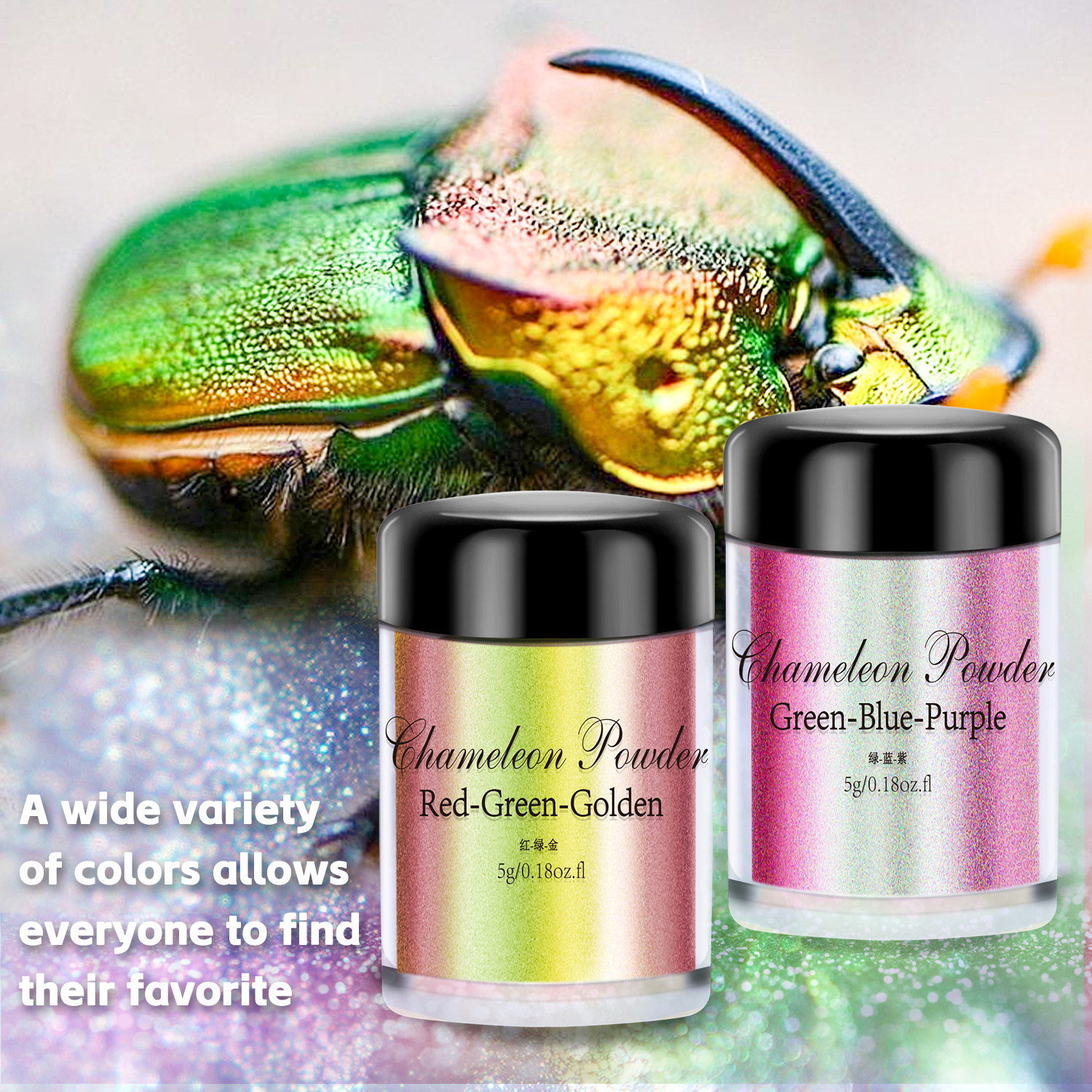 5g Chameleon Powder Nail Stain - Mica Powder Colorant incelemesi ve fiyatı